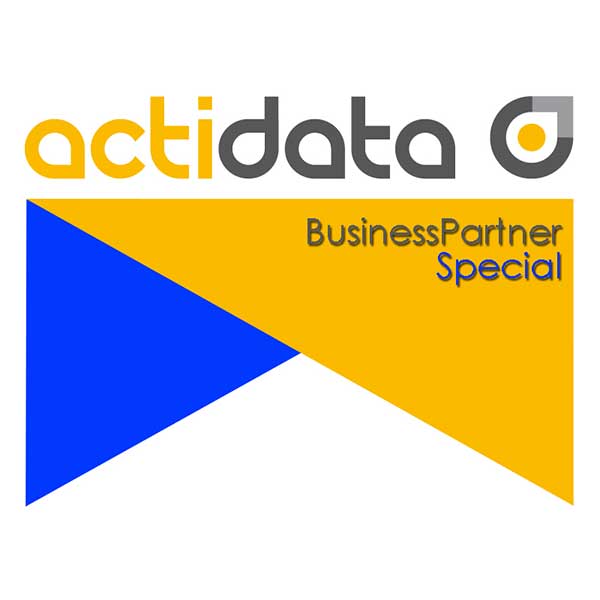 actidata Partner-Logo actidata BusinessPartner Special Partner Logo